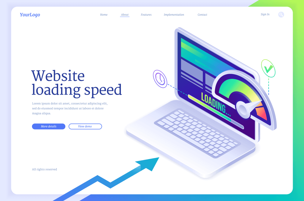 website speed optimization business performance